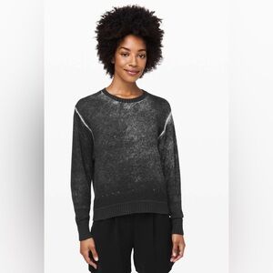 Lululemon Hazy Day Sweater
Black / Alpine White